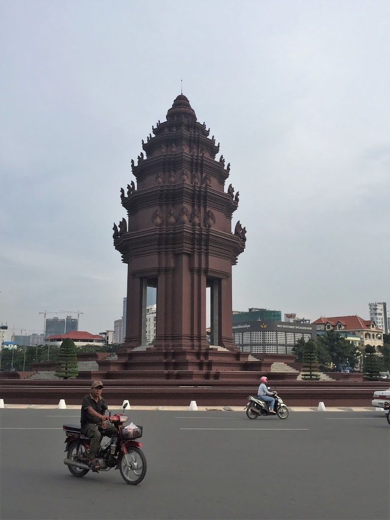 From Phnom Penh to Kampot.
